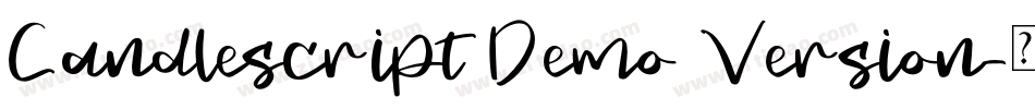 Candlescript Demo Version字体转换